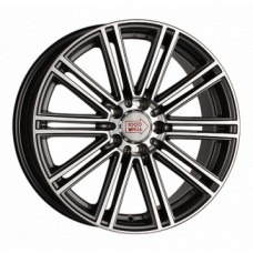 1000-Miglia MM1005 9,5х19 PCD:5x120  ET:45 DIA:74.1 цвет:Silver High Gloss