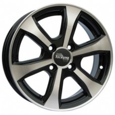 Tech-Line 408 5,5х14 PCD:4x100  ET:43 DIA:60.1 цвет:BD (черный с проточкой)