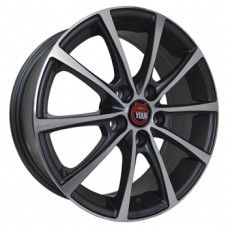 Ё-wheels E07 6,0х15 PCD:5x100  ET:39 DIA:57.1 цвет:GMF (темно-серый,полировка)