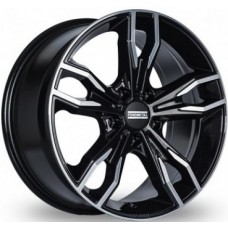 Fondmetal Alke 8,0х18 PCD:5x112  ET:30 DIA:66.5 цвет:Black Glossy Machined