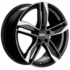 Fondmetal Hexis 8,0х18 PCD:5x112  ET:29 DIA:66.5 цвет:Black Glossy Machined