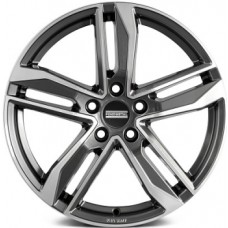 Fondmetal Hexis 8,0х18 PCD:5x112  ET:29 DIA:66.5 цвет:Titanium Glossy Machined