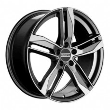Fondmetal Hexis 8,0х18 PCD:5x112  ET:40 DIA:66.5 цвет:Glossy Titanium Machined