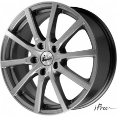 iFree Big-Byz 7,0х17 PCD:5x108  ET:50 DIA:63.4 цвет:Хай Вэй (Темно-серебристый цвет)