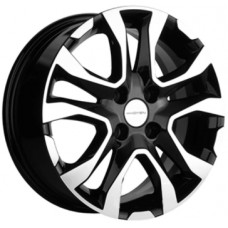 Khomen-Wheels KHW1503-(Rio) 6,0х15 PCD:4x100  ET:46 DIA:54.1 цвет:Black-FP