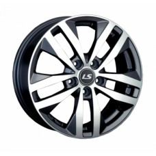 LS-Wheels 1034 6,5х16 PCD:5x112  ET:33 DIA:57.1 цвет:GMF (темно-серый,полировка)