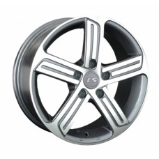 LS-Wheels 1041 6,5х16 PCD:5x112  ET:33 DIA:57.1 цвет:GMF (темно-серый,полировка)