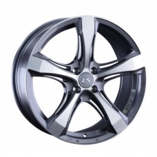 LS-Wheels 1053 7,5х17 PCD:4x100  ET:40 DIA:60.1 цвет:GMF (темно-серый,полировка)