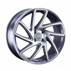 LS-Wheels 1054 7,0х16 PCD:4x108  ET:37,5 DIA:63.3 цвет:GMF (темно-серый,полировка)
