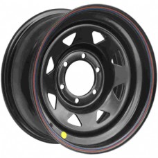 Off-Road-Wheels Nissan-Toyota 8,0х16 PCD:6x139,7  ET:-19 DIA:110.0 цвет:BL (черный глянцевый)