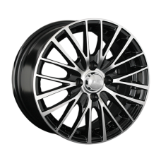 Диск R17 4x100 7,5J ET38 D73,1 LS Wheels 768 BKF