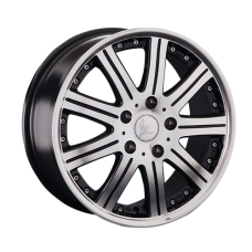 Диск R16 4x100 6J ET40 D73,1 LS Wheels 826 BKF