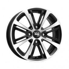 Диск R14 4x98 5,5J ET35 D58,5 K&K Беринг алмаз черный (КС653)