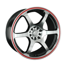 Диск R18 5x100 8,5J ET40 D73,1 LS Wheels 544 BKFRL