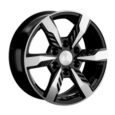 Диск R17 6x139,7 7,5J ET30 D106,1 LS Wheels 1301 BKF