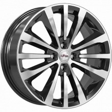 Диск R17 4x100 7J ET37 D67,1 iFree Андерсен (КС912-00) Блэк Джек