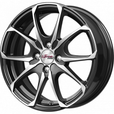 Диск R16 4x100 6J ET35 D67,1 iFree Такеши (КС877-09) Блэк Джек