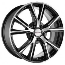 Диск R18 5x112 7,5J ET38 D57,1 X'trike X-122 BK/FP