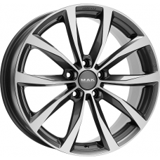 Диск R17 5x98 7J ET41 D58,1 MAK Wolf Gunmetal Mirror Face