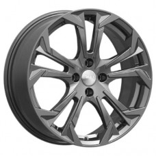 Диск R17 4x100 7J ET43 D60,1 Скад Дунай графит