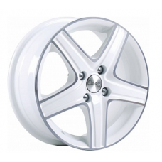 Диск R14 4x100 5,5J ET38 D67,1 Скад Магнум алмаз-белый