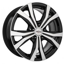 Диск R16 5x105 6,5J ET38 D56,6 X'trike X-119 BK/FP