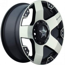 Диск R18 5x127-135 9J ET0 D87,1 Buffalo BW-775 Machined-Face-W BLK-Windows