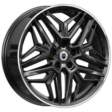 Диск R19 5x108 7J ET36 D65,1 K&K Колумб (КС960) алмаз чёрный