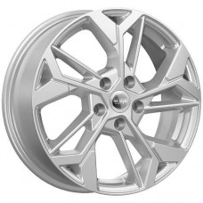 Диск R17 5x114,3 6,5J ET45 D67,1 K&K КС1062 (ZV 17_Creta) сильвер