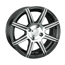 Диск R16 4x100 7J ET40 D73,1 LS Wheels 571 BKF