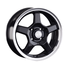 Диск R16 4x100 7J ET45 D60,1 LS Wheels 816 BKL