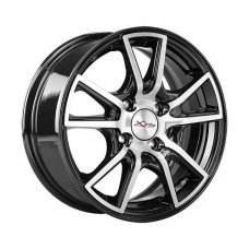 Диск R14 4x100 6J ET38 D67,1 X'trike X-104 BK/FP