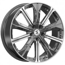 Диск R19 5x112 7J ET34 D66,6 Скад Кр-013 diamond gloss graphite