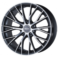 Диск R18 5x120 8J ET38 D72,6 MAK Munchen Gunmetal Mirror Face
