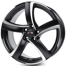 Диск R17 5x114,3 7,5J ET38 D70,1 Alutec Shark Racing Black Front Polished MP