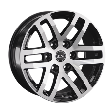 Диск R17 6x139,7 8,5J ET30 D106,1 LS Wheels 1279 BKF