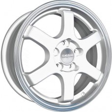 Диск R15 4x100 6J ET40 D60,1 Скад Киото алмаз-белый