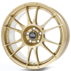 Диск R18 5x100 8J ET48 D68 OZ Ultraleggera Race Gold d-S