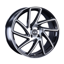 Диск R17 4x100 7,5J ET40 D60,1 LS Wheels 1054 BKF