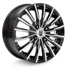 Диск R14 4x100 5,5J ET39 D67,1 К&К Акцент (КС641) Алмаз черный