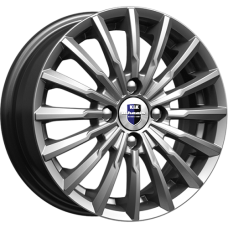 Диск R17 5x100 7J ET48 D56,1 K&K Акцент (КС562) Дарк платинум