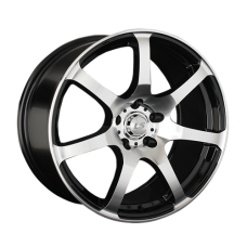 Диск R17 5x112 7,5J ET35 D66,6 LS Wheels 789 BKF