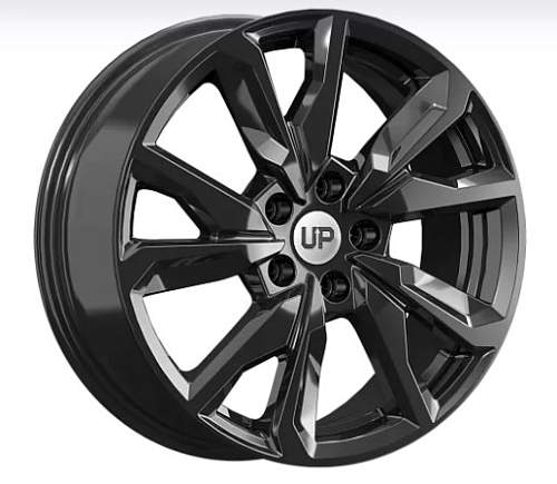 Диск R17 5x114,3 7J ET37 D66,6 Wheels UP Up114 New Black Диск R17 5x114,3 7J ET37 D66,6 Wheels UP Up114 New Black