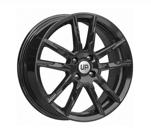 Диск R17 4x100 6,5J ET40 D67,1 Wheels UP Up107 New Black Диск R17 4x100 6,5J ET40 D67,1 Wheels UP Up107 New Black