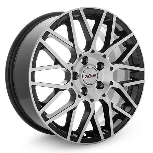 Диск R17 4x100 7,0J ET45 67,1 X'trike X-131 BK/FP Диск R17 4x100 7,0J ET45 67,1 X'trike X-131 BK/FP