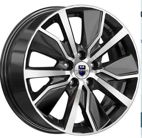 Диск R19 5x108 7,5J ET36 D65,1 K&K Галего (КС1039) алмаз чёрный Диск R19 5x108 7,5J ET36 D65,1 K&K Галего (КС1039) алмаз чёрный
