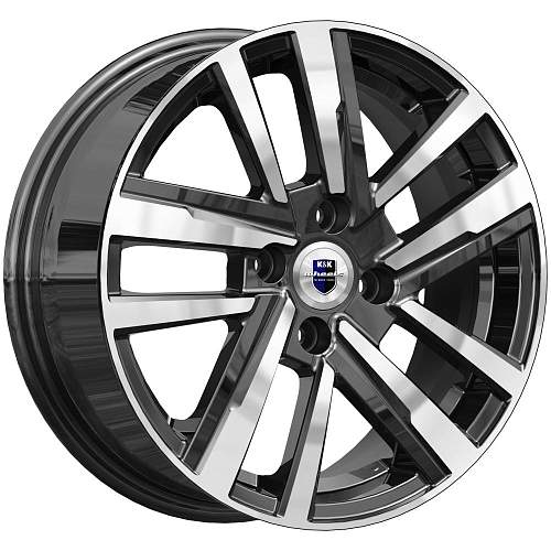 Диск R15 4x100 6J ET46 D54,1 K&K Хант (КС1034) алмаз чёрный Диск R15 4x100 6J ET46 D54,1 K&K Хант (КС1034) алмаз чёрный
