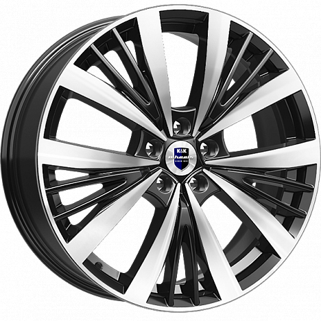 Диск R19 5x108 7,5J ET45 67,1 K&K Марвел (КС881) алмаз черный SK Диск R19 5x108 7,5J ET45 67,1 K&K Марвел (КС881) алмаз черный SK