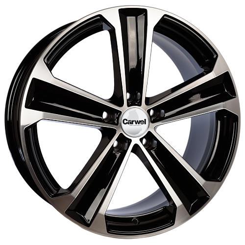 Диск R18 5x112 8J ET30 D66,6 Carwel Икар 224 AB Диск R18 5x112 8J ET30 D66,6 Carwel Икар 224 AB