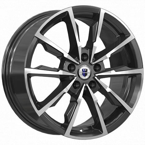 Диск R17 5x114,3 7,5J ET40 66,1 K&K Меренге (КС902) алмаз черный Диск R17 5x114,3 7,5J ET40 66,1 K&K Меренге (КС902) алмаз черный